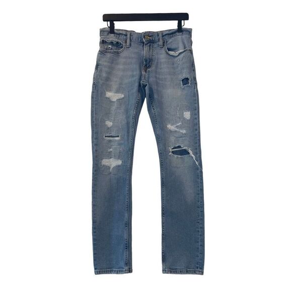 Old Navy Men’s Skinny Fit Distressed Jeans Size 29x30 - Picture 1 of 14
